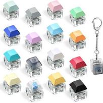 Unzip The Button, Keycap Keychain, Keyboard Keychain, Mini Creative Fun Press-Type Decompression Portable Artifact