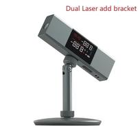 2 in 1 Laser Level Ruler Protractor Inclinometer Type-C Charging Angle Measurement Digital Tool LI1