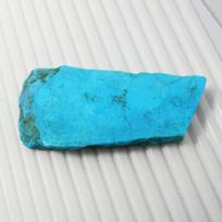 A+ CERTIFIED Rare Uncut Raw Rough Natural Turquoise Blue 49.6 Ct Loose Gemstone 86.7 mm approx mėlyna