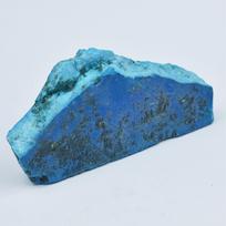 Natural 179 Carat Blue Turquoise CERTIFIED Uncut Raw Rough Loose Gemstone 79.2 mm approx mėlyna