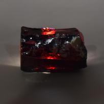 Red Ruby 50 Ct Natural Uncut Raw CERTIFIED Rough Loose Gemstone 33.3 mm approx raudona
