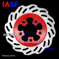 IASF Motorcycle Brake Disc Rotor for SYM Symphony 50-125 SR 2010-2017 JET4 50-150 JET4 R 50 45121-ATE-0000 Brake Disks 225mm Dia