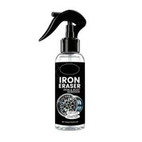 Iron Remover Spray for Cars, Rust Remover for Wheels Brake Dust, 120ml Metal Cleaner for Auto Paint, Fast Dissolve Rust Stain 1pc black