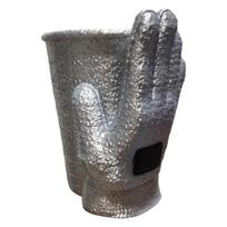 3D Printed Popcorn Bucket Container with Unique Hand Design Durable Food Grade Material Suitable for Home Theater Movie Snack Holder sidabras