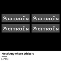 Automobilio stiliaus 3D lipdukai metalinis logotipas asmenybės etiketės lipdukai vandeniui atsparūs lipdukai Citroen C4 C5 C3 C2 C1 C4L C6 Picasso Saxo