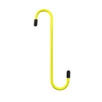 1/4pcs Car Brake Brake Hook Caliper Hook with Cap Brake Pad Replacement S-Shape Brakes Distributor Cylinder Hook Universal Tool 1PCS-yellow