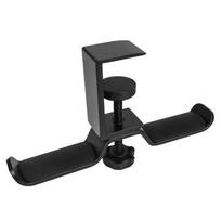Under Desk Headphone Stand Aluminum Zinc Zinc Alloy Desk Clamp on Hook  For Under Desk juoda