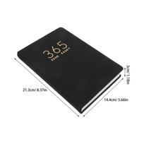 A5 Daily Planner 2026 Undated Academic Study Notebook Hard Cover Lightweight Portable Time Management Journal for Students juoda