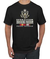 Operation Iraqi Enduring Freedom Color Black Men T- Shirt S
