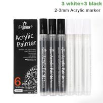 Paint Markers Pens Acrylic Pen 12/80 Colors 0.7MM 2.0MM Tip for Rocks Stone Ceramic Glass Wood Painting Kids Adults Art Supplies