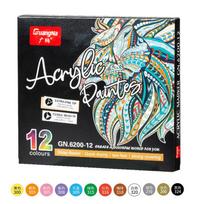 Acrylic Paint Pens, Extra Fine Tip and Brush Markers for Rock Painting Stone Wood Slices Ceramic Christmas Decorations Supplies