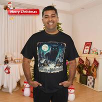 Beware The Jolakotturinn Yule Cat Icelandic Christmas Norse Cotton T- Shirt 2XL