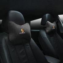 Automobilio interjero sėdynės kaklo pagalvėlė juosmens nugaros atrama automobilio galvos atramos pagalvėlė Porsche 911 Cayenne 918 Pajun 917 718 Panamera Macan