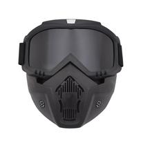 Windproof Dirt Bike Motorcycle Goggles Mask Anti-Impact Paintball War Game Motocross Hunting Cycling Mask