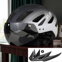 Pjt New Cycling Helmet Light Road Mtb Mountain Bike Bicycle Helmet M/L For Men Women Visored Bicycle Helmet Casco Accesorios L 58-61CM