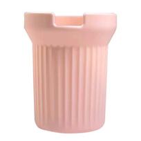 Silicone Cup Protective Sleeve Non-Slip Bottom Holder Protector Wear Resistant Water Bottle Boot Sleeve for Stanley 40oz Tumbler šviesiai rausvos spalvos