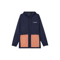 Adidas Terrex Bao Pack Windbreaker Hooded Mesh Jacket Men Outerwear Collegiate-Navy Blue GN7600 L