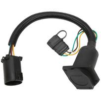 7 kontaktų priekabos jungtis 7?4 kontaktas?Kištukinis Plug and Play priekabos laidynas su laikiklio varžtu ir veržle, skirtas