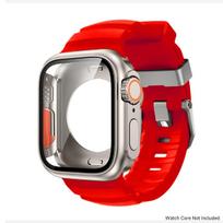 Case+Silicone Strap For Apple Watch S11 S10 46mm Change to Ultra PC Cover For iWatch Series 9 8 7 45mm Series 6 5 4 SE3 44mm 44MM Series SE3