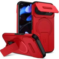 Šarvuotas smūgiams atsparus magnetinis dėklas Google Pixel 10 9 Pro XL 9A, objektyvo apsauga, stovas, belaidžio įkrovimo Magsafe dangtelis Google Pixel 10