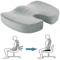 Coccyx Cushion, Gel Memory Foam Cushion, Orthopedic Cushion With Gel Layer, Relieve Coccyx Pain And Sciatica, Suitable For Office Chair, Wheelchair Cu