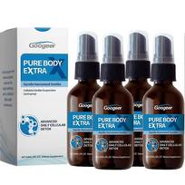 Pure Body Extra Nanosized Zeolite Spray Natural Daily Detox for Women Men Travel-Friendly Body Care Freshness 1pc