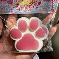 Cute *1Pc Cat Paw Squeeze Toy Soft Sticky Decompressing Stress Easing Slow Rising Jelly Pinch Toy For Kids Adults Squishy Toy
