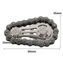Sprockets Metal Flywheel Fingertip Gyro Fidget Spinner Antistress Anxiety Bike Chains Edc Spinner Fidget Toys For Birthday Gifts