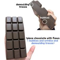 Slow 1Pc Rising Chocolate Squeeze Squishy Toys Soft Sensory Fidget Toy For Stress Easing Anti-Anxiety Slow Rising Squishy