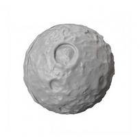 Squeeze Moon Ball Foam Moon Stress Ball Anxiety Easing Fidget Toy Portable Realistic-Looking Moon Hand Muscle Exercise Squeeze Ball