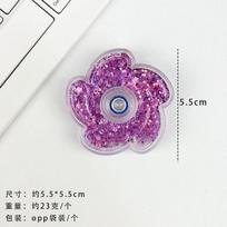 Quicksand Creative Petals Pastel Quicksand Top Spiral Fidget Spinner Toy To Relieve Stress Fidgets Cool Kids Toys For Girls Gift