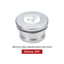 Alloy Car Cigarette Lighter Dust Cover Dustproof Decoration Cap For Abarth UNO Astra Bravo Panda Linea Freemont Strada Doblo