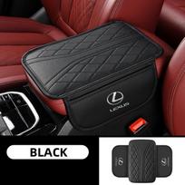 Interior Stickers Car Armrest Box Pad Leather Auto Armrest Mat Car Accessories For Lexus IS250 Ct200h LS430 LX570 NX300h IS300h juoda