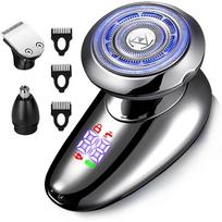 2026 Latest Model  Big Blade Electric Shaver for Men Face, 3 in 1 Multifunction Men's Small Electric Shavers,Waterproof Rotary Shavers Groo