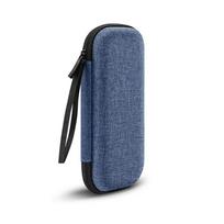 Waterproof Shaver Storage Box Mesh Pocket Zipper Closure Razor Travel Case Compact Design EVA Material Shaver Bag Daily Storage