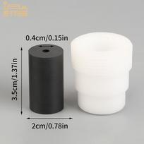 2Pcs  Boron Carbide Sandblasting Gun Nozzle Air Sandblaster Tip 3mm 4mm Small General Pressure Sandblasting Machine Accessories B