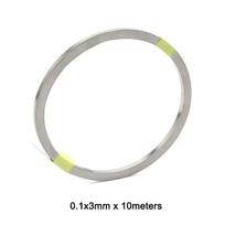 10m/Roll 18650 Li-ion Battery Nickel Plated Strip Connector 0.1mm 0.12mm 0.15mm 0.2mm Battrey Connector Spot Weld Steel Belt 0.1 x 3mm x 10m