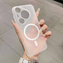 TPU Magnetic Case For Huawei Mate80 Pura 90 Pro Max P90 P80 P70 Ultra P60 Mate 60 70 Air 80 Pro Plus Slim Matte Clear Soft Cover Huawei P60