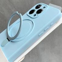 Liquid Silicone Rubber Case For For Iphone 16 1 14 13 12 Pro Max Plus 11 For  Charge Magnetic Stand Ring Holder Cover For iPhone 16