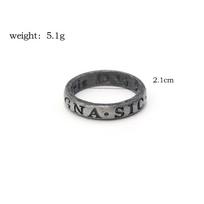 Game Uncharted 4 Necklace Game Character Nathan Drake Cosplay Pendant Ring Leather Chain Vintage Engraving Pendant Jewelry Props