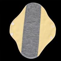 1/3/6pcs Reusable Adult Diaper Cotton Washable Panties Panty Liners Feminine Hygiene Pad Period Elderly Prevent Urine Leakage One Size&1pc geltona