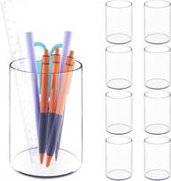9 Pack Pen Pencil Holder, Stylish Round Makeup Brush and Stationery Storage Container, Ideal for Home,School and Office Supplies