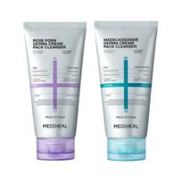 Mediheal Derma Cream Pack Foam Cleanser Madecassoside & PDRN Skin-Smoothing Purifying Face Wash 240ml (120ml x 2ea)