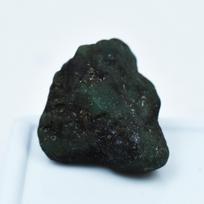 Uncut Raw Rough Natural 89 Ct CERTIFIED Green Emerald Loose Gemstone 24.8 mm approx žalia