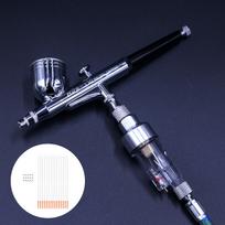1Set Airbrush Nozzle Needles 0.2mm Precision Parts Suitable for 130 470 Airbrush Cleaning Needle Replacement Hobby Tools China Mainland