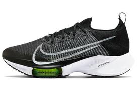 Nike Air Zoom Tempo NEXT% Flyknit 'Black White Volt' 45