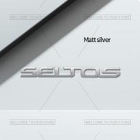 3D Car Styling For Kia Seltos Letter Emblem Turbo GDI Sport+ GT Line Badge Metal Stickers Rear Trunk Decals Auto Accessories
