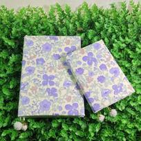 A5 A6 Purple Puff Notebook Cover Planner Case Cover Protective Shell Journal Cover Protector Office Stationery Supplies (as the picture,A6)