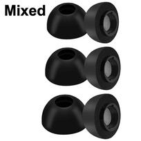 6-3Pairs For Samsung Galaxy Buds3 Pro Soft Memory Foam Earplug Ear Tips Ear Caps Earphone Noise Cancelling Eartips for Buds 3Pro 3Pairs
