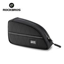 Rockbros Bicycle Bags For Folding Bike Brompton 0.8L Lengthened Design Bike Bag Triangle Bags Outdoor Tools Bag about 0.8L